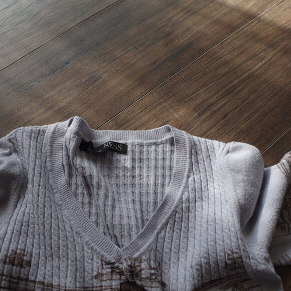 Cute Fashion Paris Ladies Sweater - Picture 5 of 6